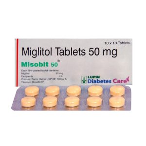 미소비트 50 (미글리톨 50mg)