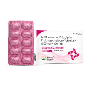 시타스마트 M 100/500 서방정 (시타글립틴 100mg+메트포르민 500mg)